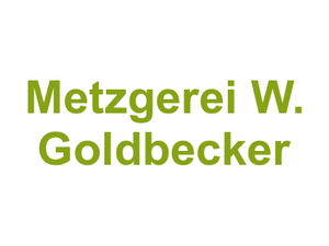 Metzgerei W. Goldbecker Logo