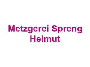 Metzgerei Spreng Helmut Logo