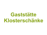 Gaststätte Klosterschänke Logo