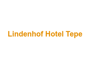 Lindenhof Hotel Tepe Logo