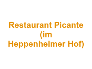 Restaurant Picante (im Heppenheimer Hof) Logo