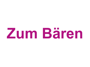 Zum Bären Logo