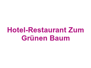 Hotel-Restaurant Zum Grünen Baum Logo