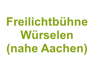 Burg Wilhelmstein, Freilichtbühne Würselen (nahe Aachen) Logo