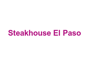 Steakhouse El Paso Logo