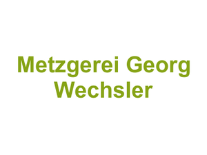 Metzgerei Georg Wechsler Logo