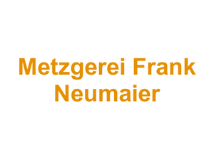 Metzgerei Frank Neumaier Logo