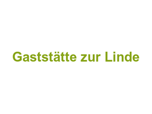 Gaststätte zur Linde Logo