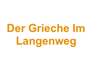 Der Grieche Im Langenweg Logo