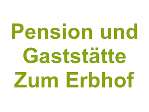 Pension und Gaststätte Zum Erbhof Logo