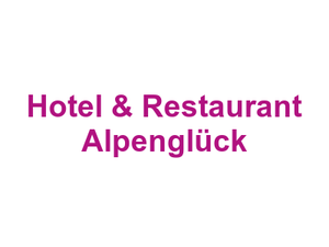Hotel & Restaurant Alpenglück Logo