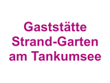 Gaststätte Strand-Garten am Tankumsee Logo