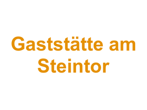 Gaststätte am Steintor Logo