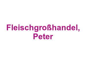 Metzgerei Lehner Fleischgroßhandel, Peter Logo