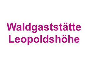 Waldgaststätte Leopoldshöhe Logo