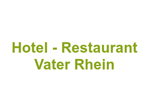 Hotel - Restaurant Vater Rhein Logo