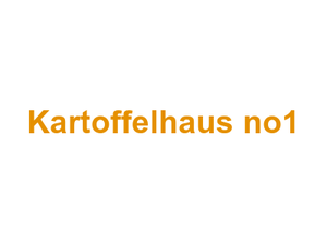 Kartoffelhaus no1 Logo