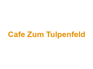 Cafe Zum Tulpenfeld Logo