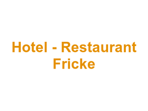 Hotel - Restaurant Fricke Logo