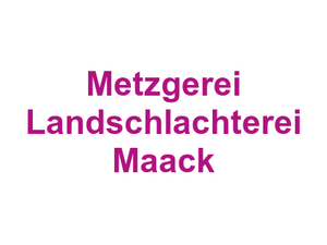 Metzgerei Landschlachterei Maack Logo