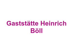 Gaststätte Heinrich Böll Logo