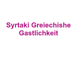 Syrtaki Greiechishe Gastlichkeit Logo