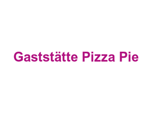 Gaststätte Pizza Pie Logo