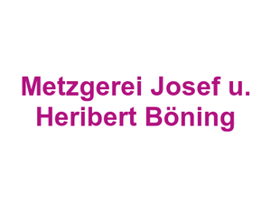 Metzgerei Josef u. Heribert Böning Logo