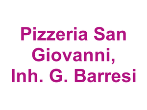 Pizzeria San Giovanni, Inh. G. Barresi Logo