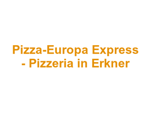 Pizza-Europa Express - Pizzeria in Erkner Logo