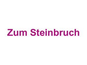 Zum Steinbruch Logo