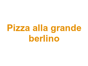 Pizza alla grande berlino Logo