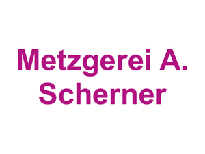 Metzgerei A. Scherner Logo