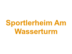 Sportlerheim "Am Wasserturm" Logo