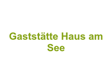 Gaststätte Haus am See Logo