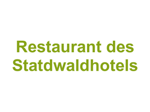Restaurant des Statdwaldhotels Logo