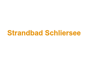 Strandbad Schliersee Logo