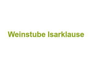 Weinstube Isarklause Logo