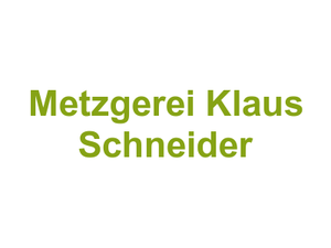 Metzgerei Klaus Schneider Logo