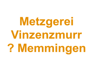 Metzgerei Vinzenzmurr  – Memmingen Logo