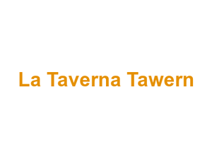 La Taverna Tawern Logo