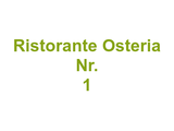 Ristorante Osteria Nr. 1 Logo