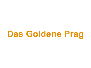 Das Goldene Prag Logo