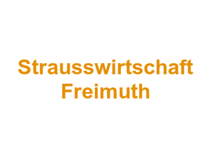 Strausswirtschaft Freimuth Logo