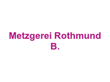 Metzgerei Rothmund B. Logo