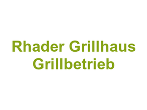 Rhader Grillhaus Grillbetrieb Logo