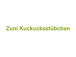 Zum Kuckucksstübchen Logo