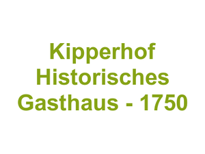 Kipperhof Historisches Gasthaus - 1750 Logo