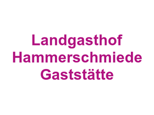 Landgasthof Hammerschmiede Gaststätte Logo