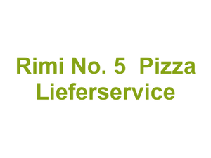 Rimi No. 5  Pizza Lieferservice Logo